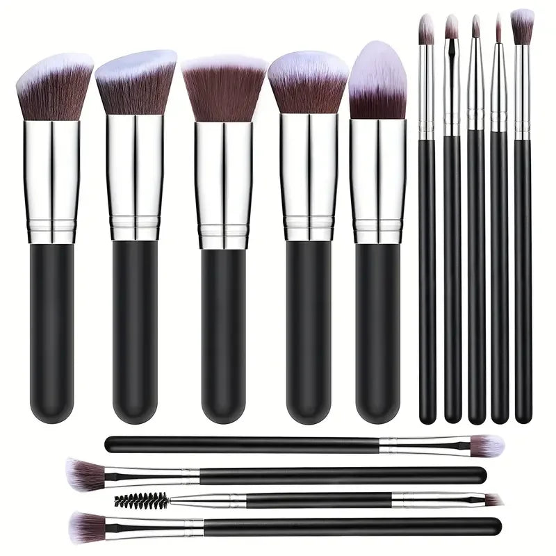 NEW 14PCS Makeup Brushes Set  Soft Fluffy Cosmetics Beauty Tool
