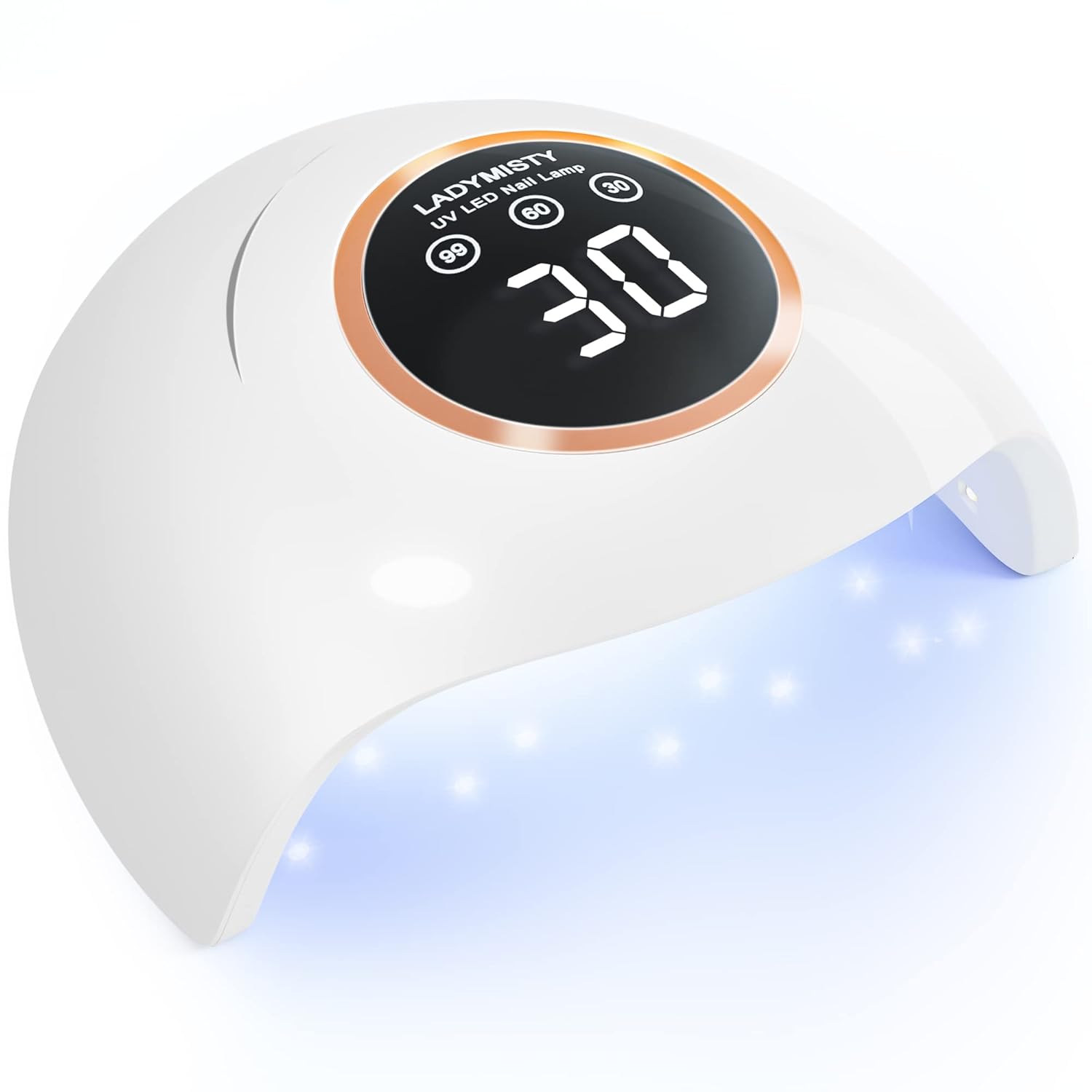 72W UV LED Nail Lamp from BodyBlissEssentials, a versatile and efficient light dryer for professional-quality gel nail polish curing