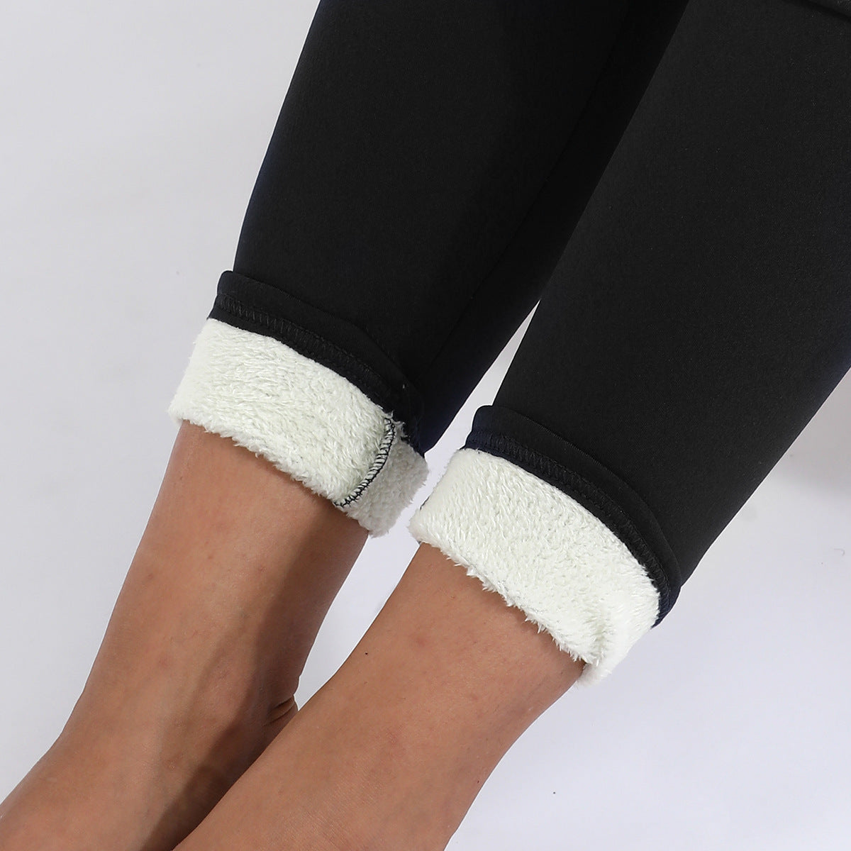 Winter Leggings Warm Thick High Stretch Lamb Cashmere Woman Pants