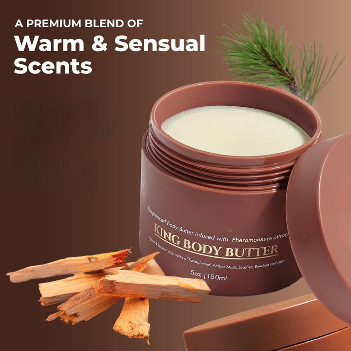 King Cologned Body Butter | Warm and Sensual Scent