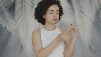Video demonstrating the smooth application and vibrant color payoff of BodyBlissEssentials Radiant Liquid Blush, showcasing its blendable texture on skin